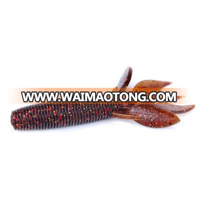 Customizable Silicone Drive Colored Fishing Lure Soft