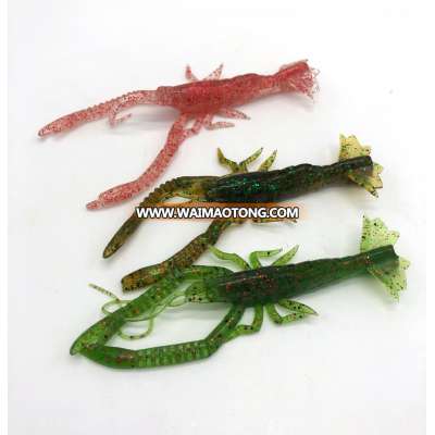 Artificial simulation silicone offshore angling fishing lures soft bait