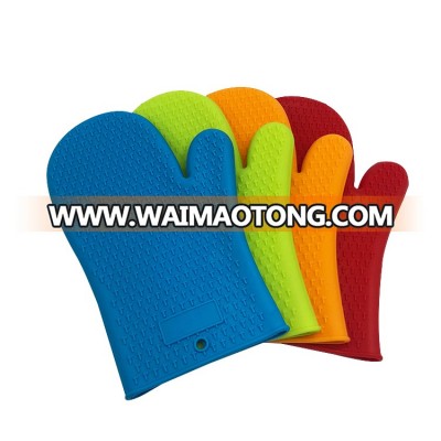 Kitchen Barbecue Grilling Cooking Gloves Heat Resistant Silicone BBQ Gloves