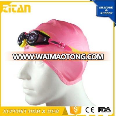 wholesale swim cap,nude silicone swim cap,colorful printing silicone swim cap