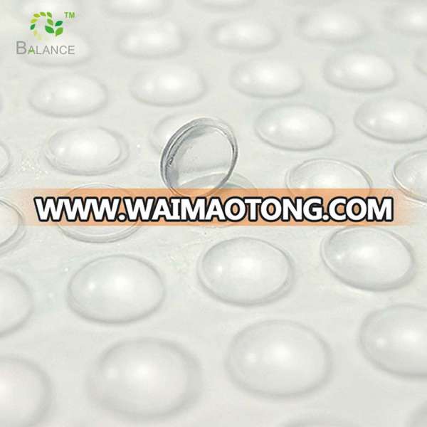 adhesive silicone rubber feet in clear/white/black color